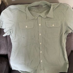 Michael Kors short sleeve 100% cotton button down